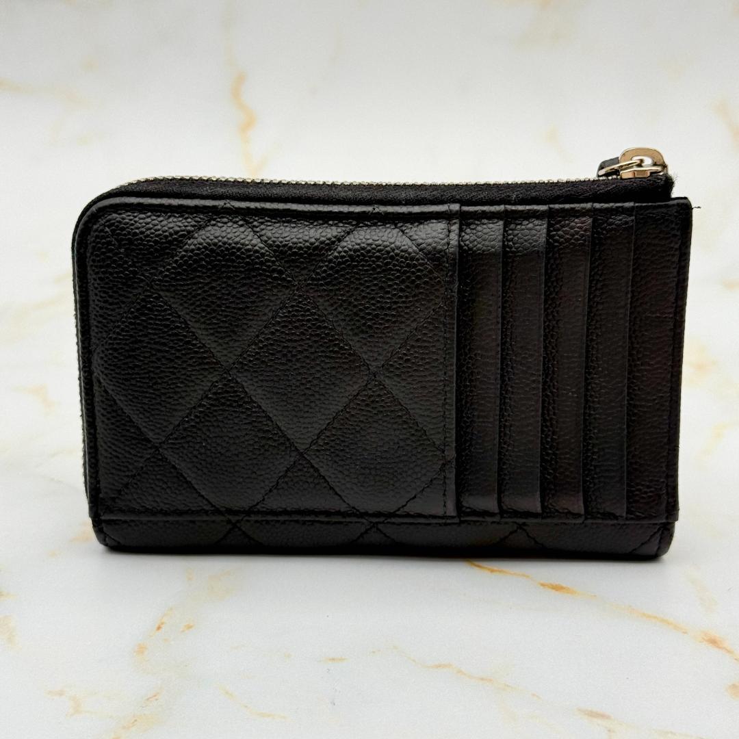 Chanel Caviar Leather Fragment Case Shoulder Bag