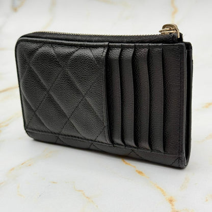 Chanel Caviar Leather Fragment Case Shoulder Bag
