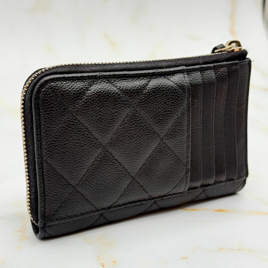 Chanel Caviar Leather Fragment Case Shoulder Bag