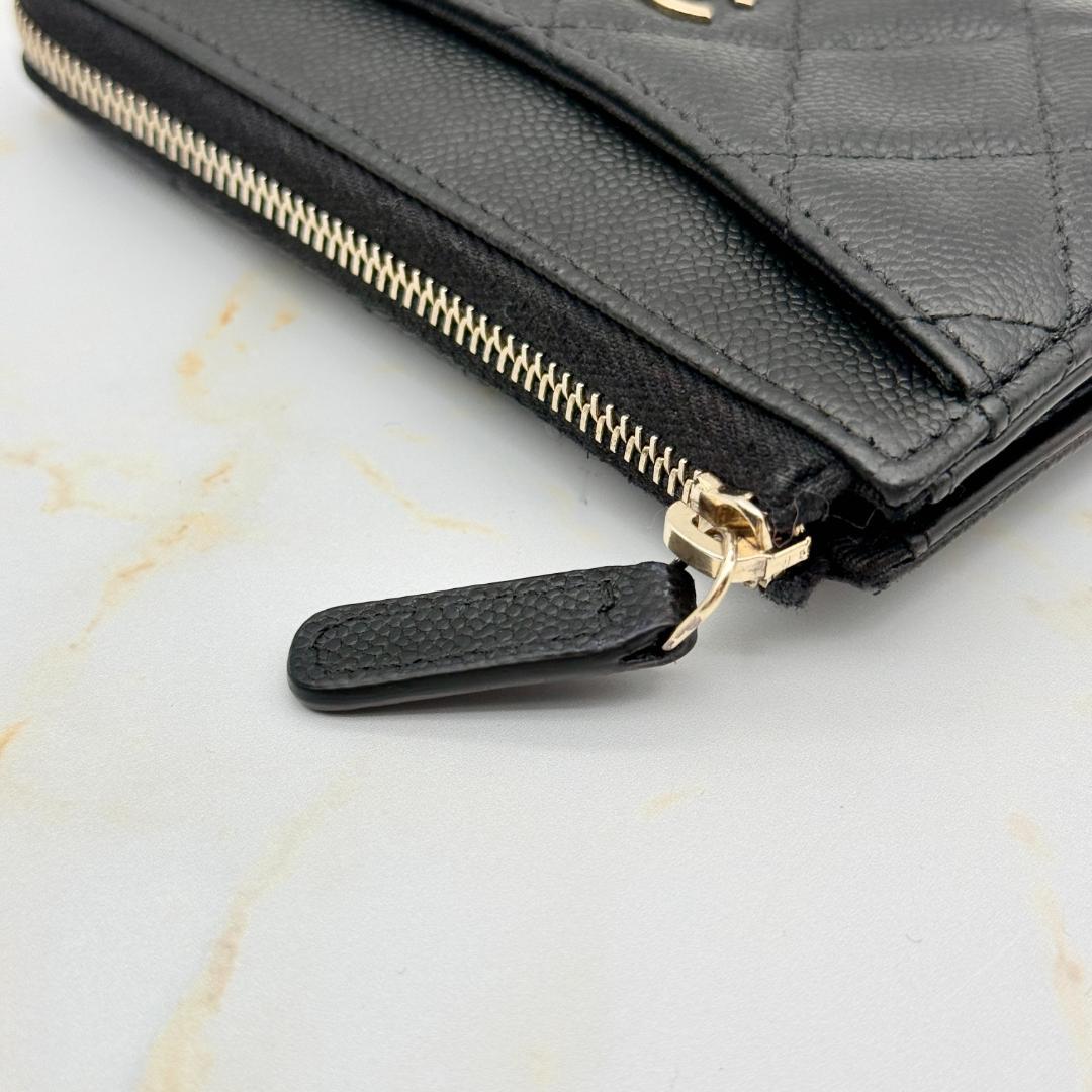 Chanel Caviar Leather Fragment Case Shoulder Bag