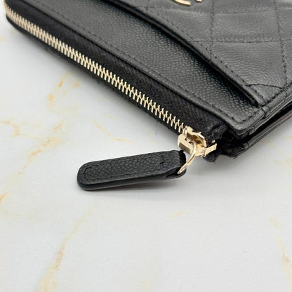 Chanel Caviar Leather Fragment Case Shoulder Bag