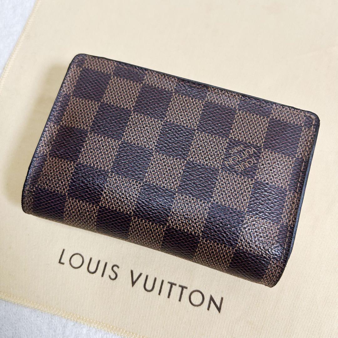Louis Vuitton Portefeuille Juliette Damier Pink Fold Wallet