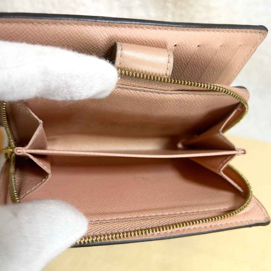 Louis Vuitton Portefeuille Juliette Damier Pink Fold Wallet