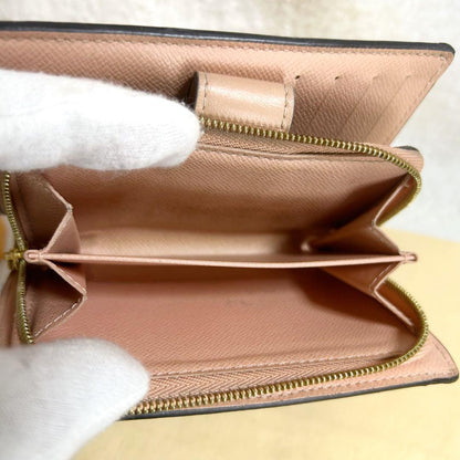 Louis Vuitton Portefeuille Juliette Damier Pink Fold Wallet