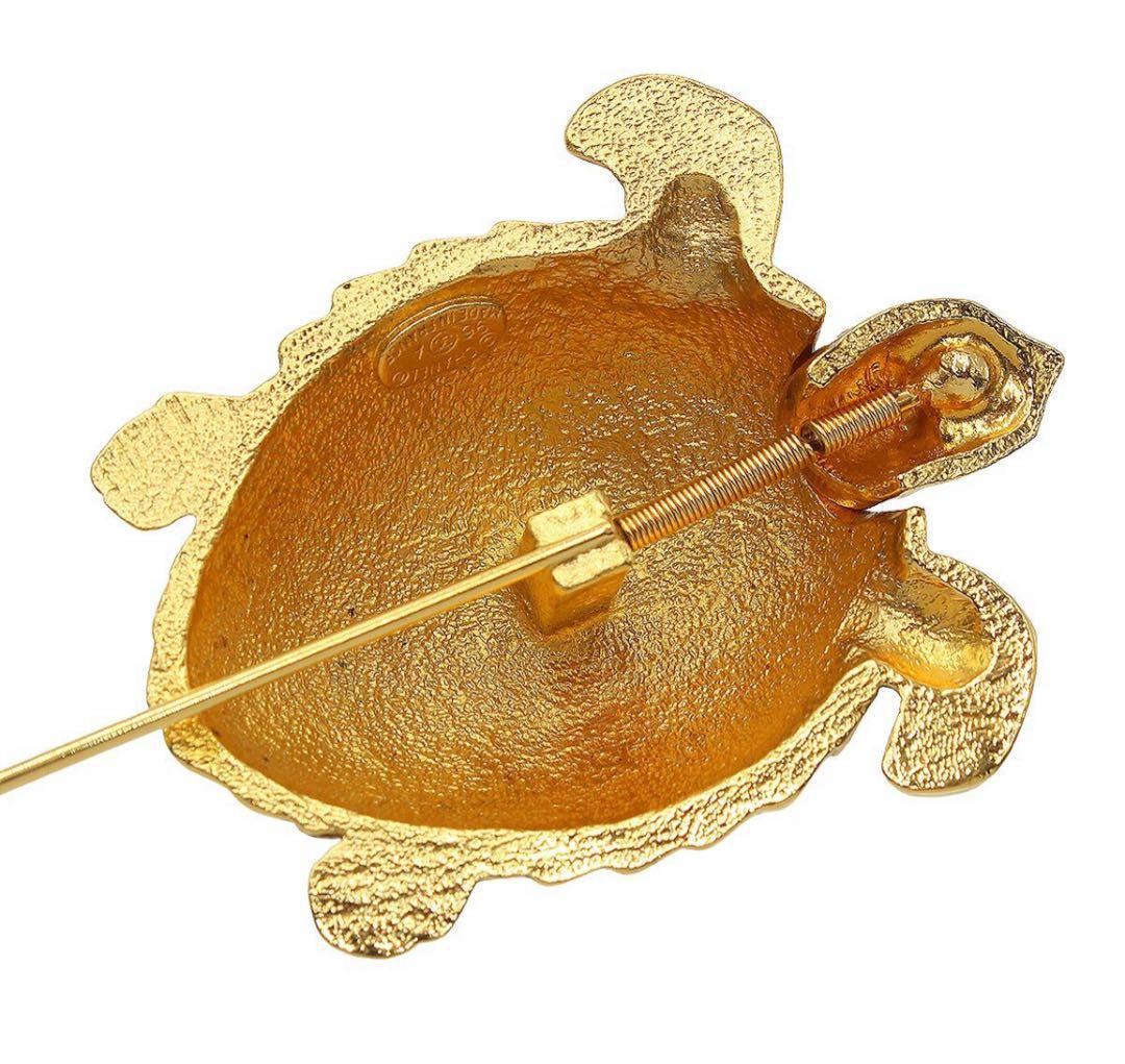 Chanel Turtle Motif Coco Mark Brooch