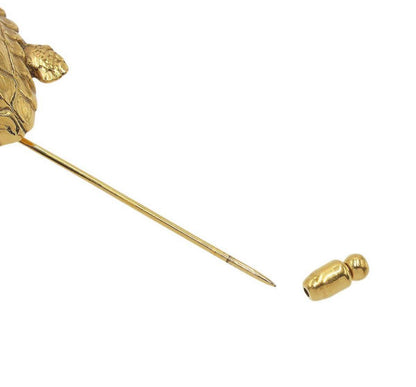 Chanel Turtle Motif Coco Mark Brooch