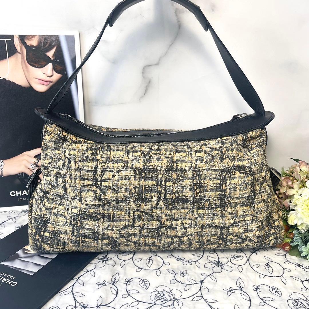 Chanel Canvas Icon Clover Shoulder — view 2