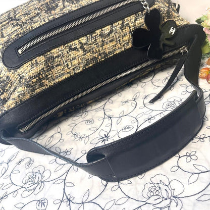 Chanel Canvas Icon Clover Shoulder — view 9