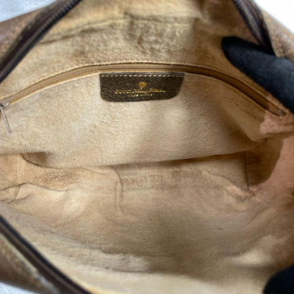 Gucci GG Sherry Line Shoulder Bag Brown Leather — view 5