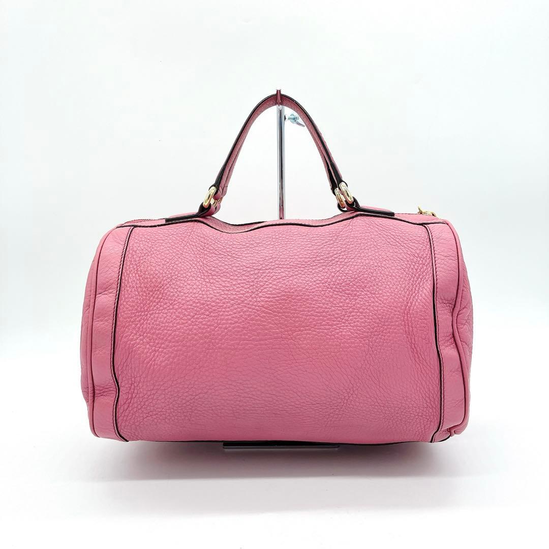 Gucci Mini Boston Bag Soho Interlocking G Pinkish