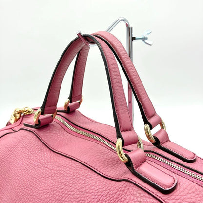 Gucci Mini Boston Bag Soho Interlocking G Pinkish