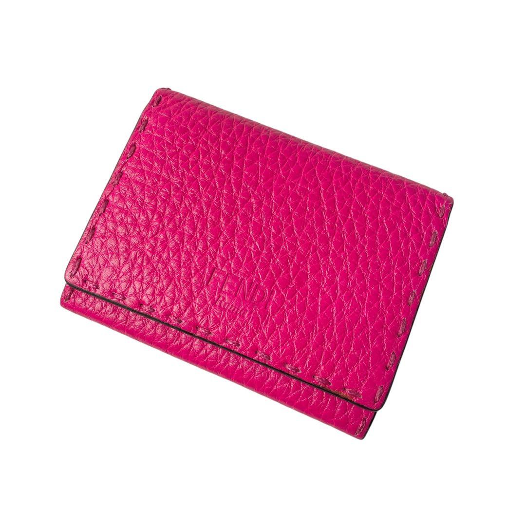 Fendi Selleria Card Case Business Card Holder