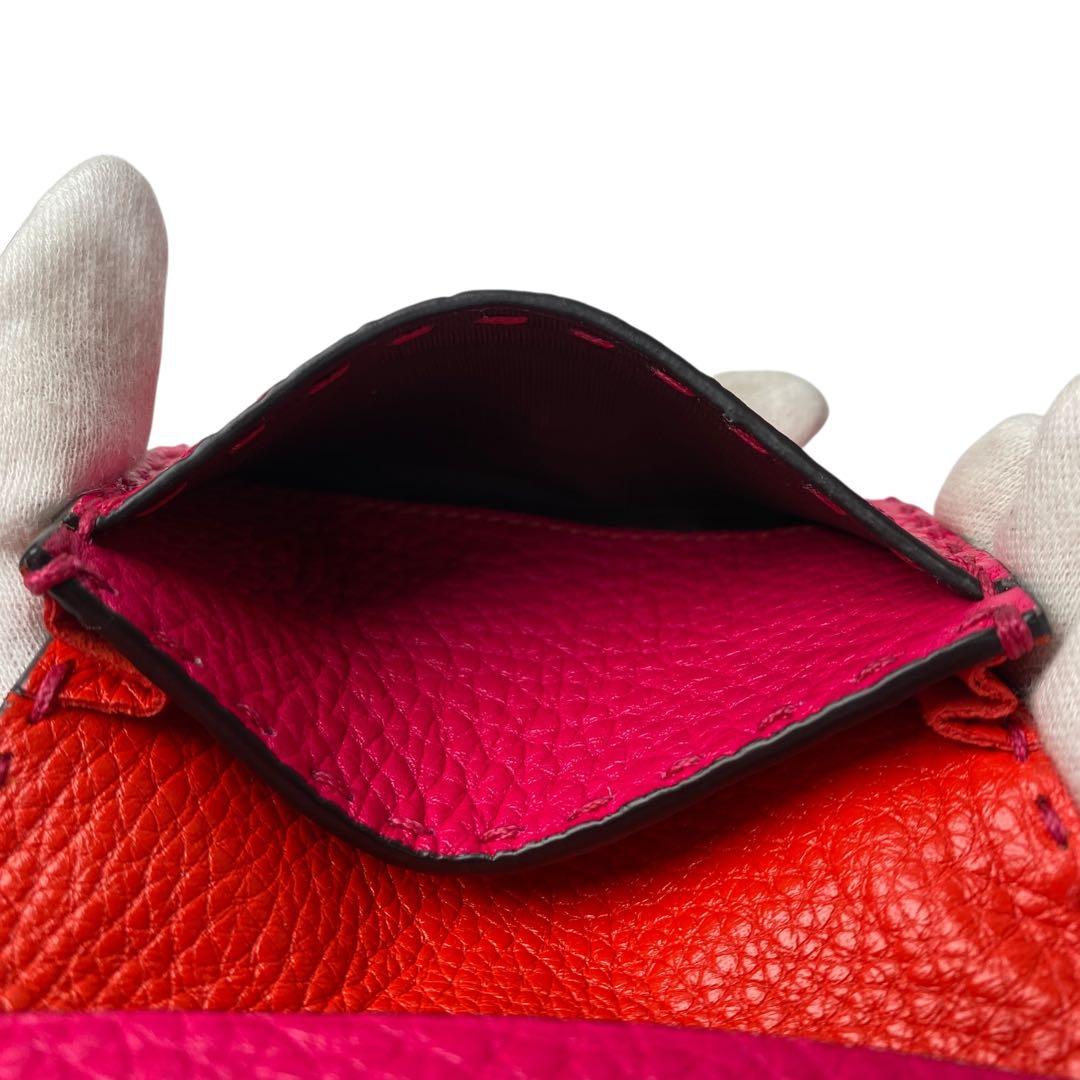 Fendi Selleria Card Case Business Card Holder