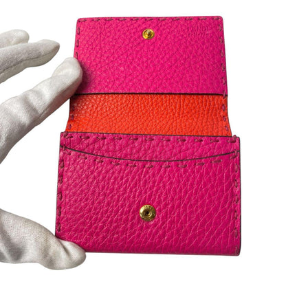 Fendi Selleria Card Case Business Card Holder