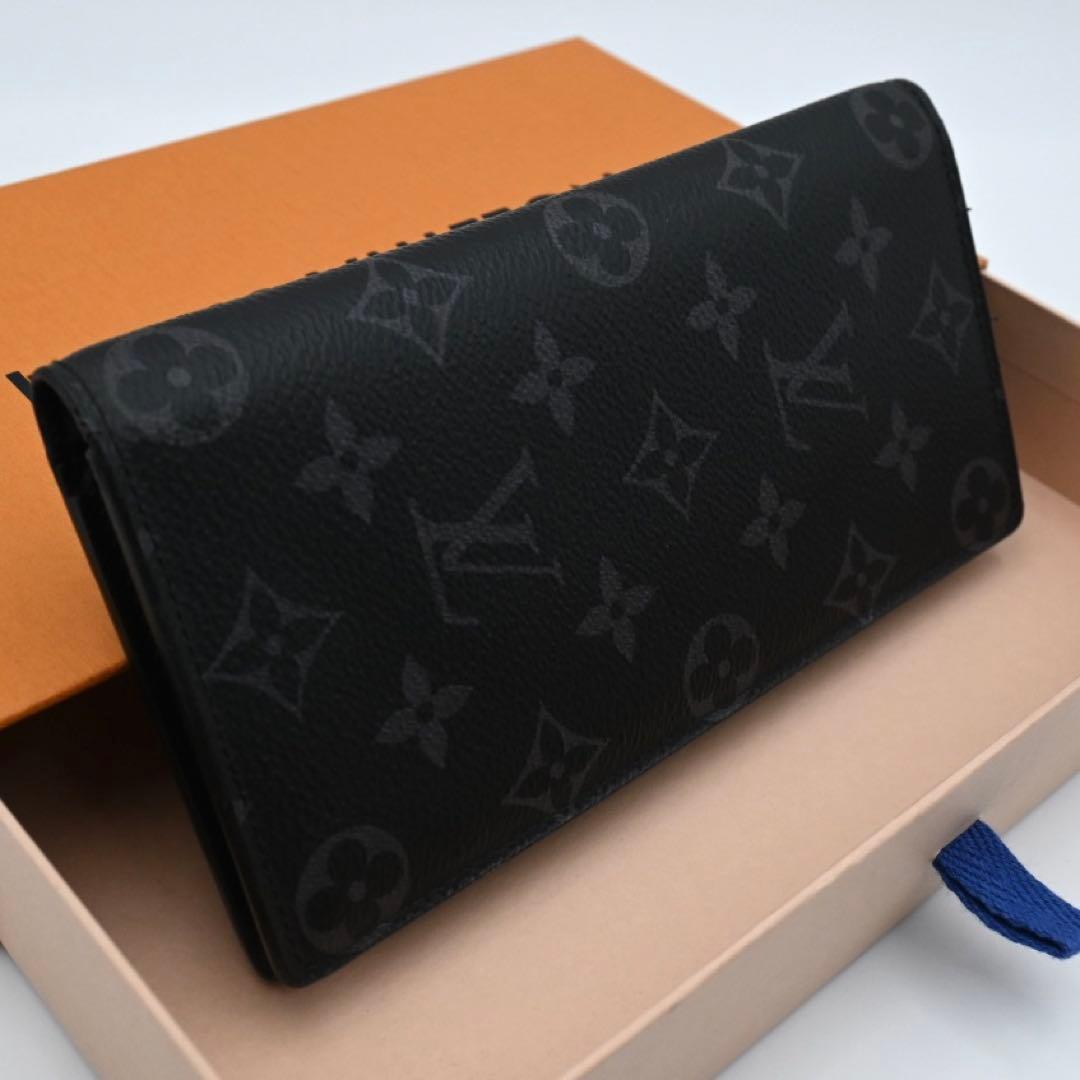 Louis Vuitton Eclipse Portefeuille Brother Wallet Black