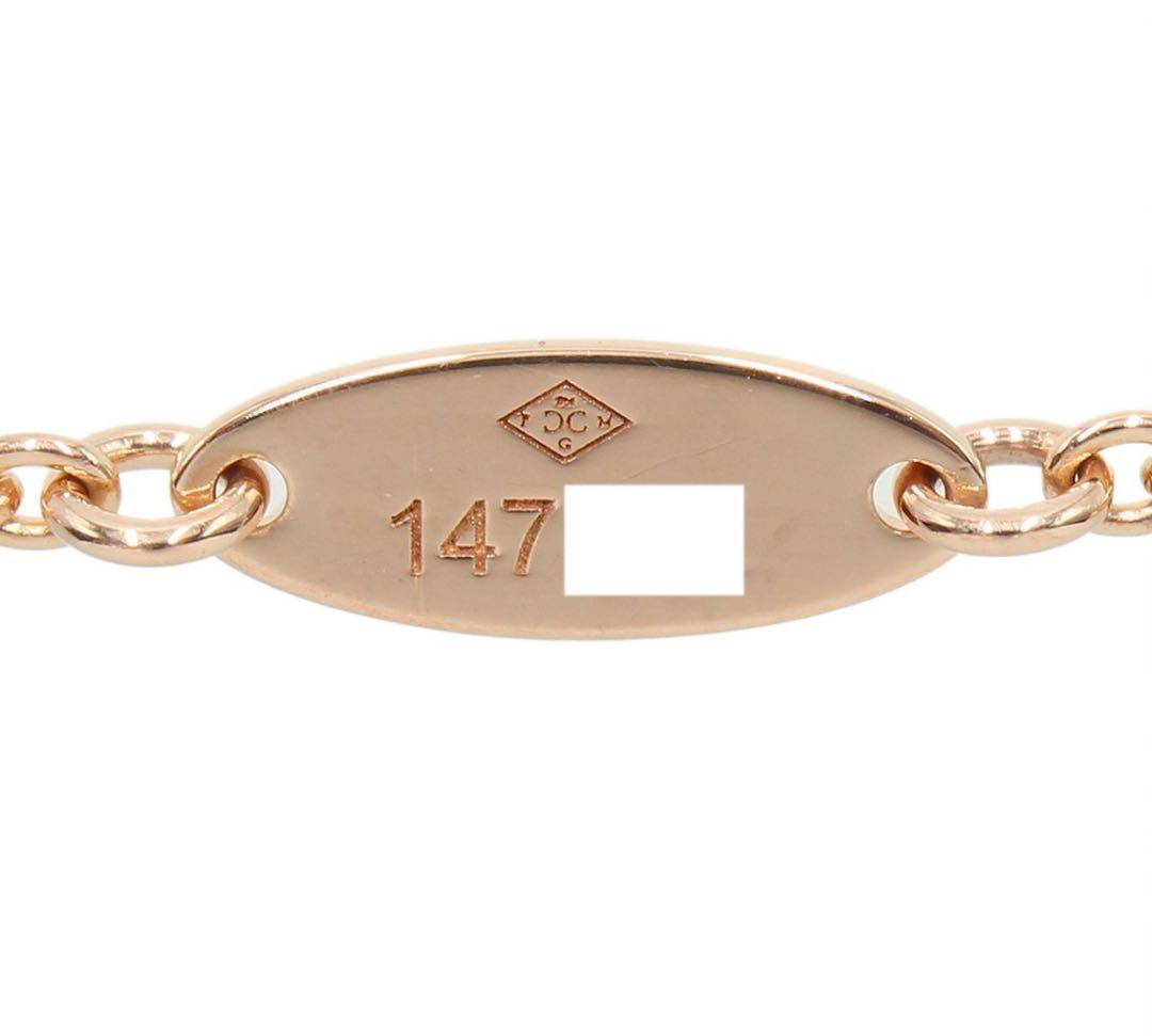 Christian Dior 18K Pink Goldx Diamond Rose Devant Bracelet