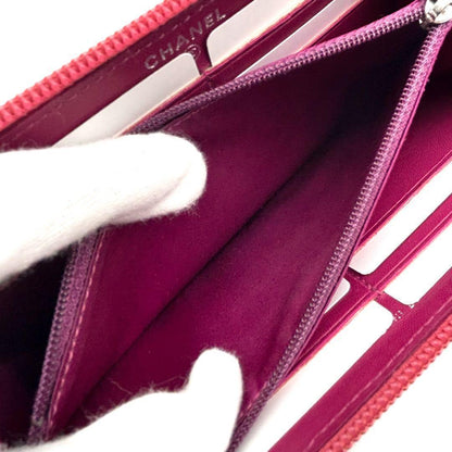 Chanel Wallet Camellia Pink — view 6