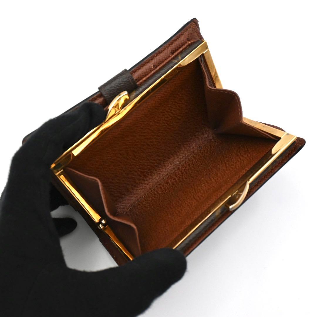 Louis Vuitton Monogram Bifold Wallet Viennois Clasp Compact