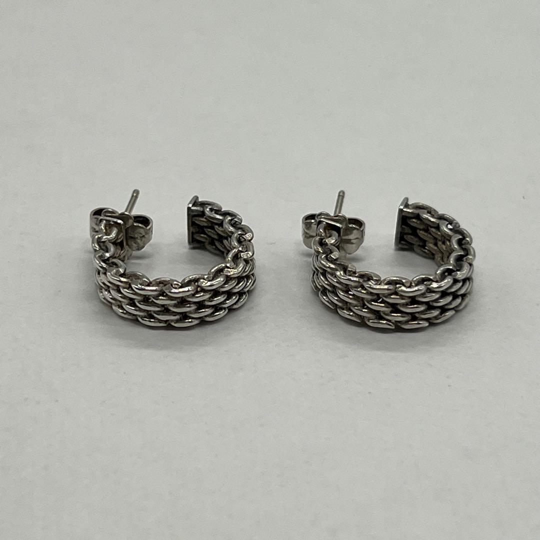 Tiffany & Co Somerset Hoop Earrings — view 4