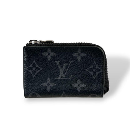Louis Vuitton Coin Case Eclipse Porte Monet Jules Monogram PVC
