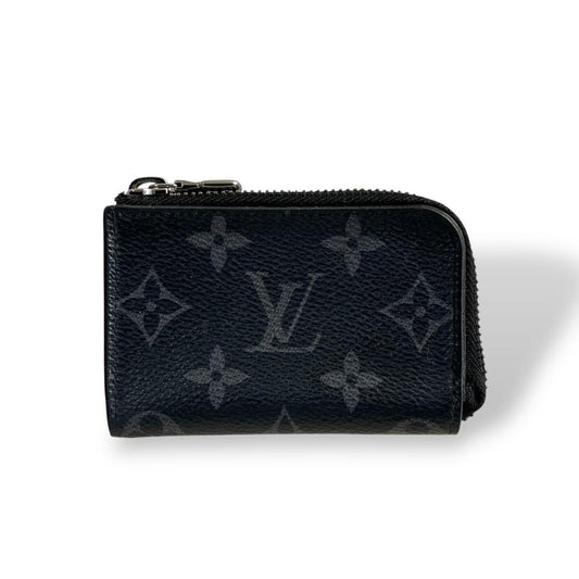 Louis Vuitton Coin Case Eclipse Porte Monet Jules Monogram PVC
