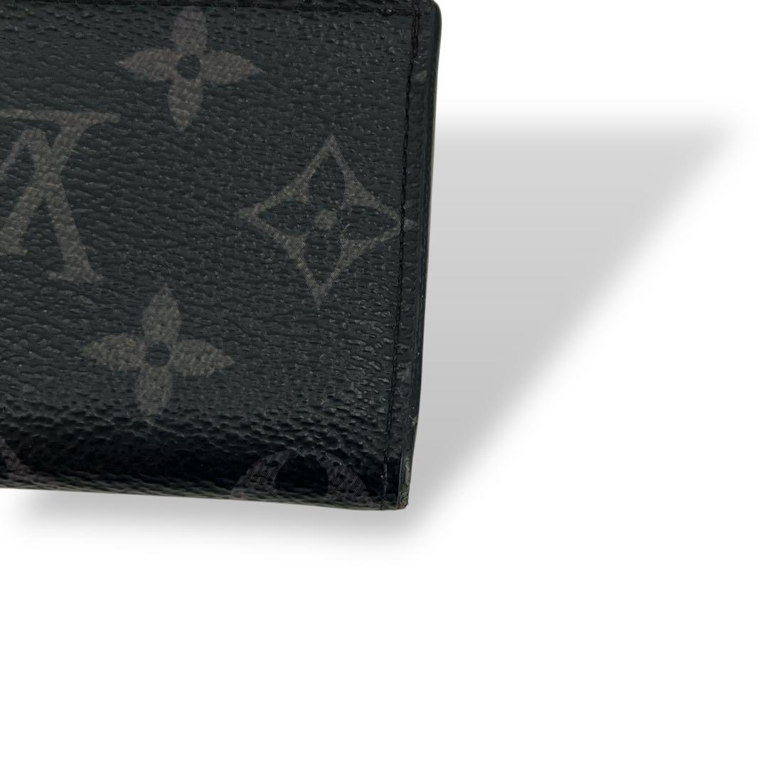 Louis Vuitton Coin Case Eclipse Porte Monet Jules Monogram PVC