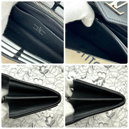 Louis Vuitton Portefeuille Lockme Noir Wallet — view 9