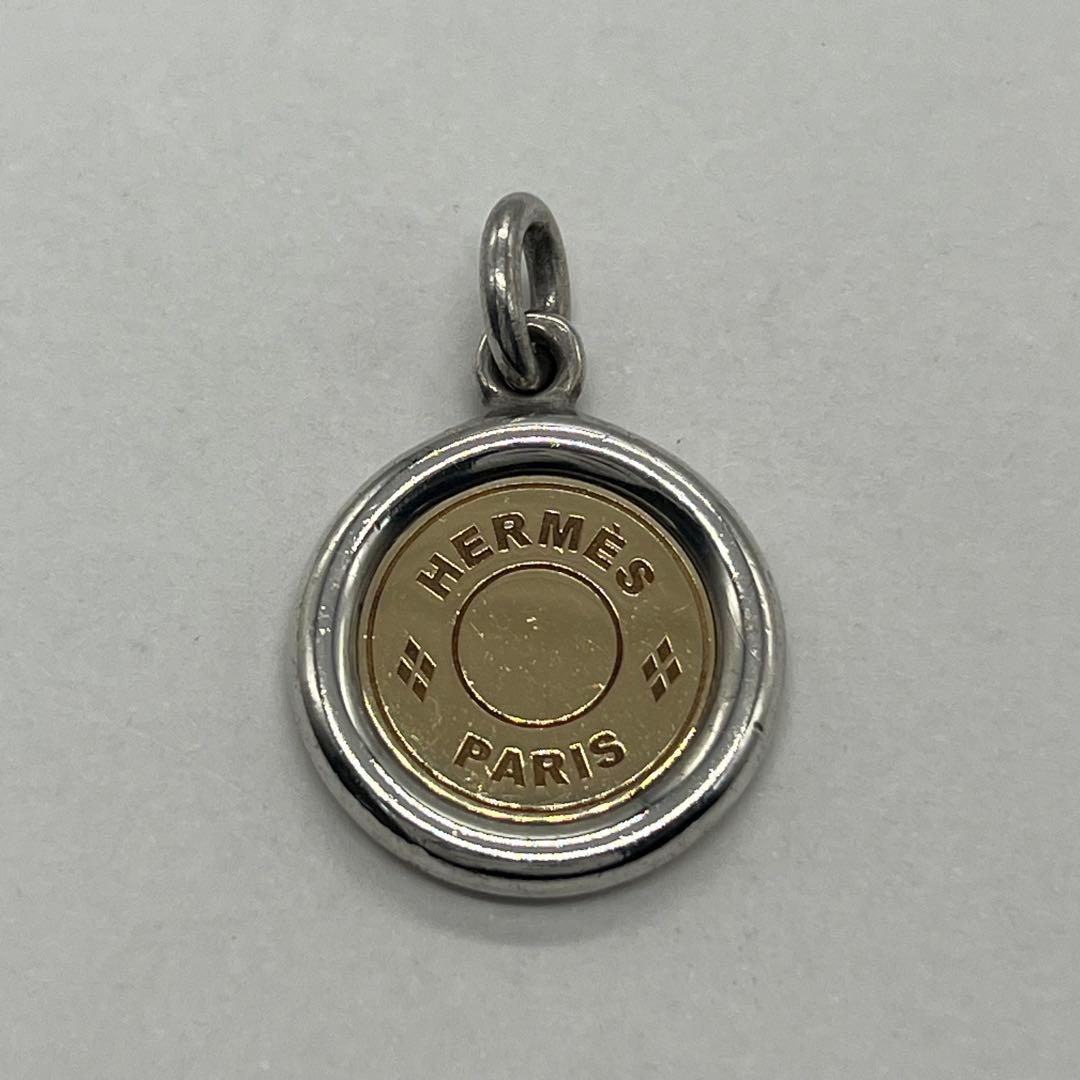 Hermes Necklace YG Pendant