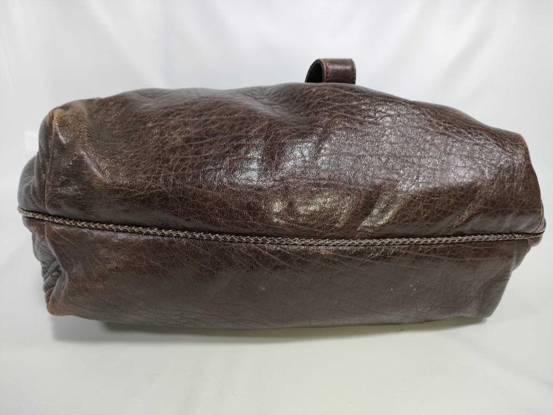 Fendi Spy Bag Nappa Leather Handbag Dark Brown — view 3