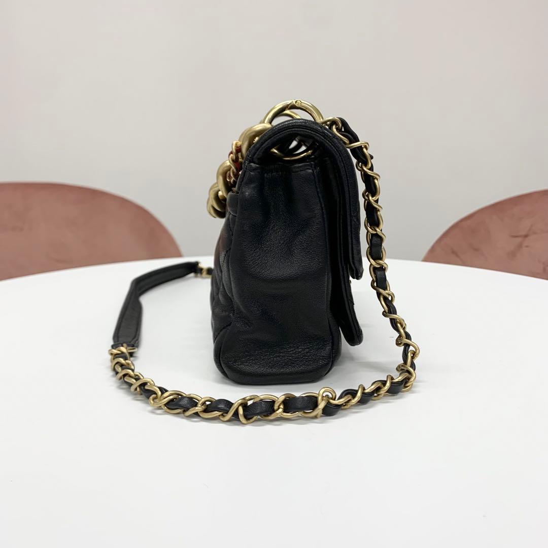 Chanel Quilted CC Logo Chain 2-Way Shoulder Bag — view 2