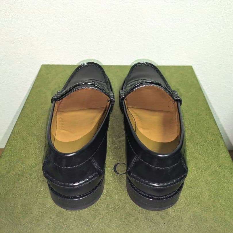 Gucci Interlocking G Loafer Black 38 1 2