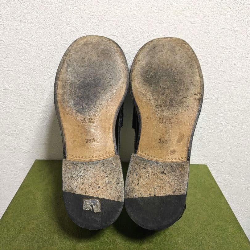 Gucci Interlocking G Loafer Black 38 1 2