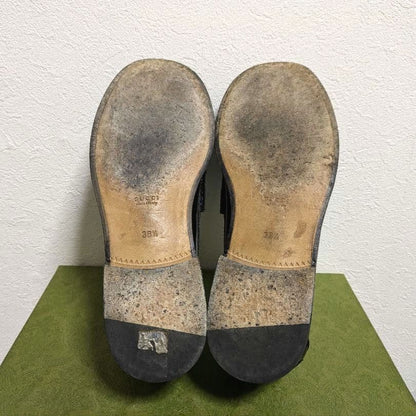 Gucci Interlocking G Loafer Black 38 1 2