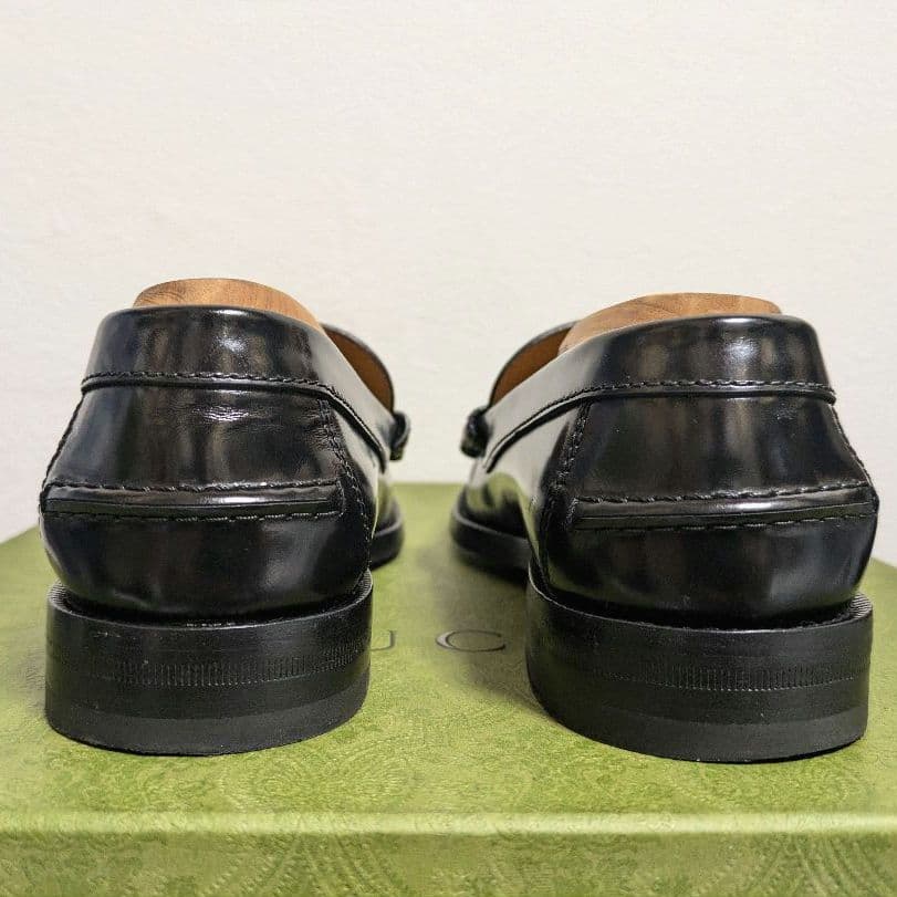 Gucci Interlocking G Loafer Black 38 1 2