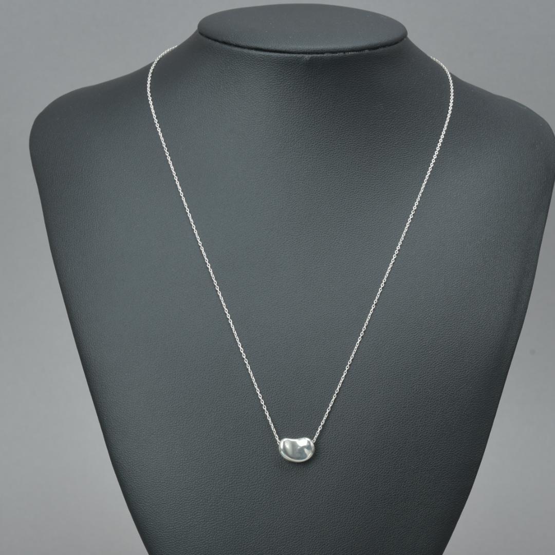 Tiffany & Co Bean S Necklace 925 Sterling Silver — view 2