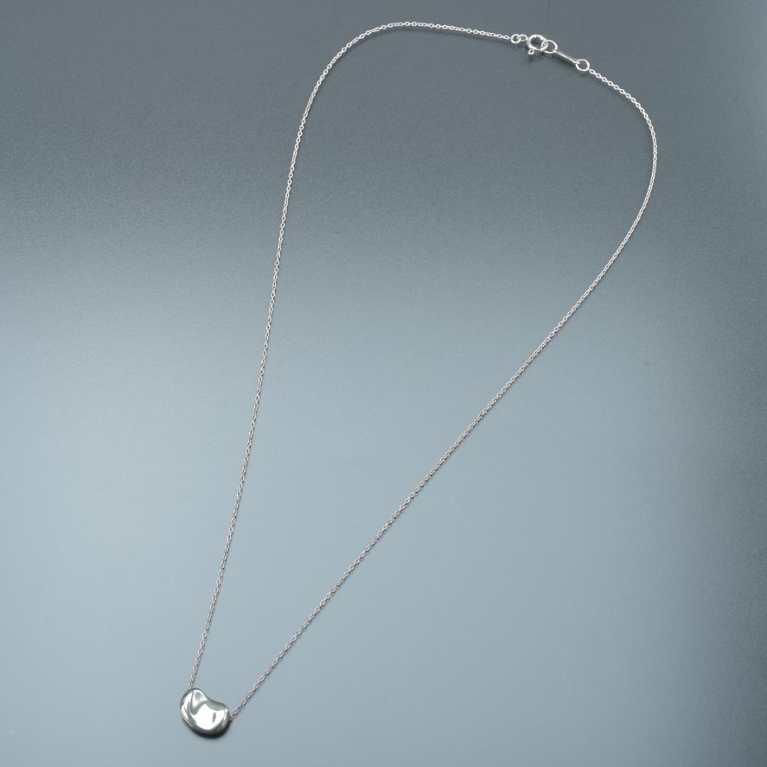 Tiffany & Co Bean S Necklace 925 Sterling Silver — view 3