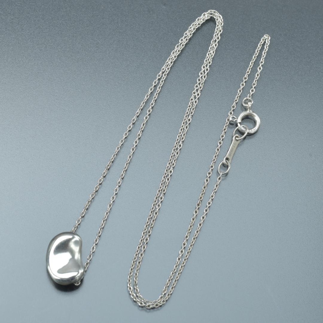 Tiffany & Co Bean S Necklace 925 Sterling Silver — view 4