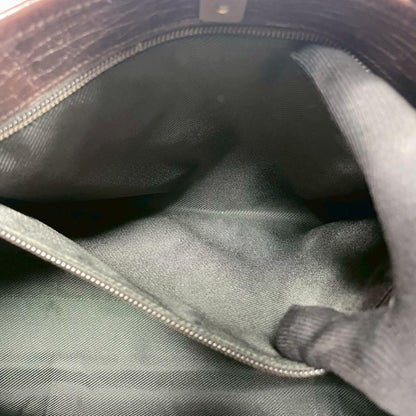 Gucci GG Tote Brown Beige Logo Leather — view 6