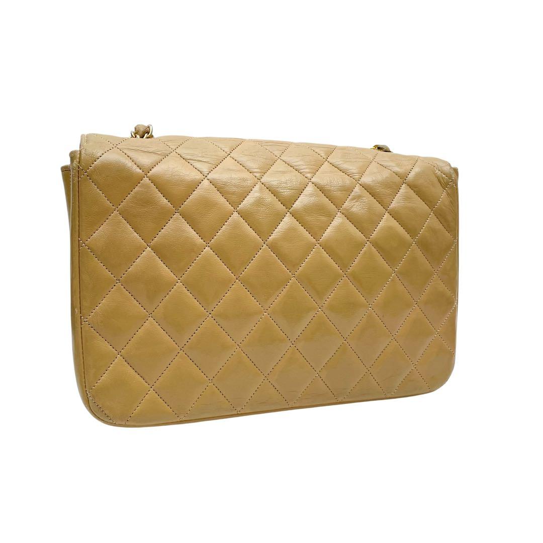 Chanel Quilted Lambskin Chain Shoulder Bag CC Logo — view 2