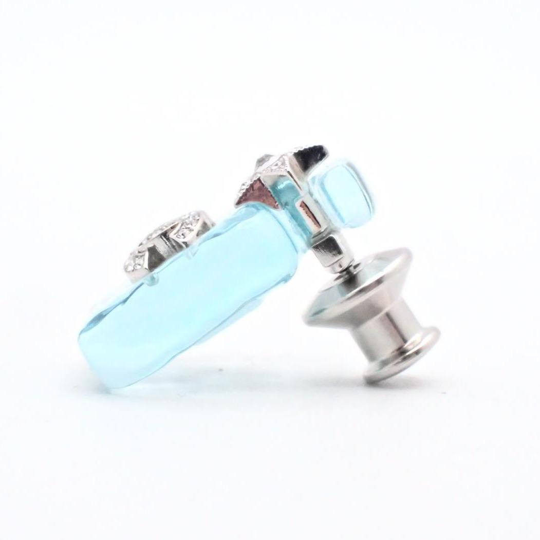 Chanel CC Logo Brooch Perfume Bottle Star Comet