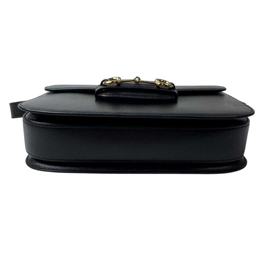 Gucci Horsebit 1955 Shoulder Bag Black — view 6