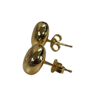 Loewe Anagram Pebble Stud Earrings Gold 925 — view 5