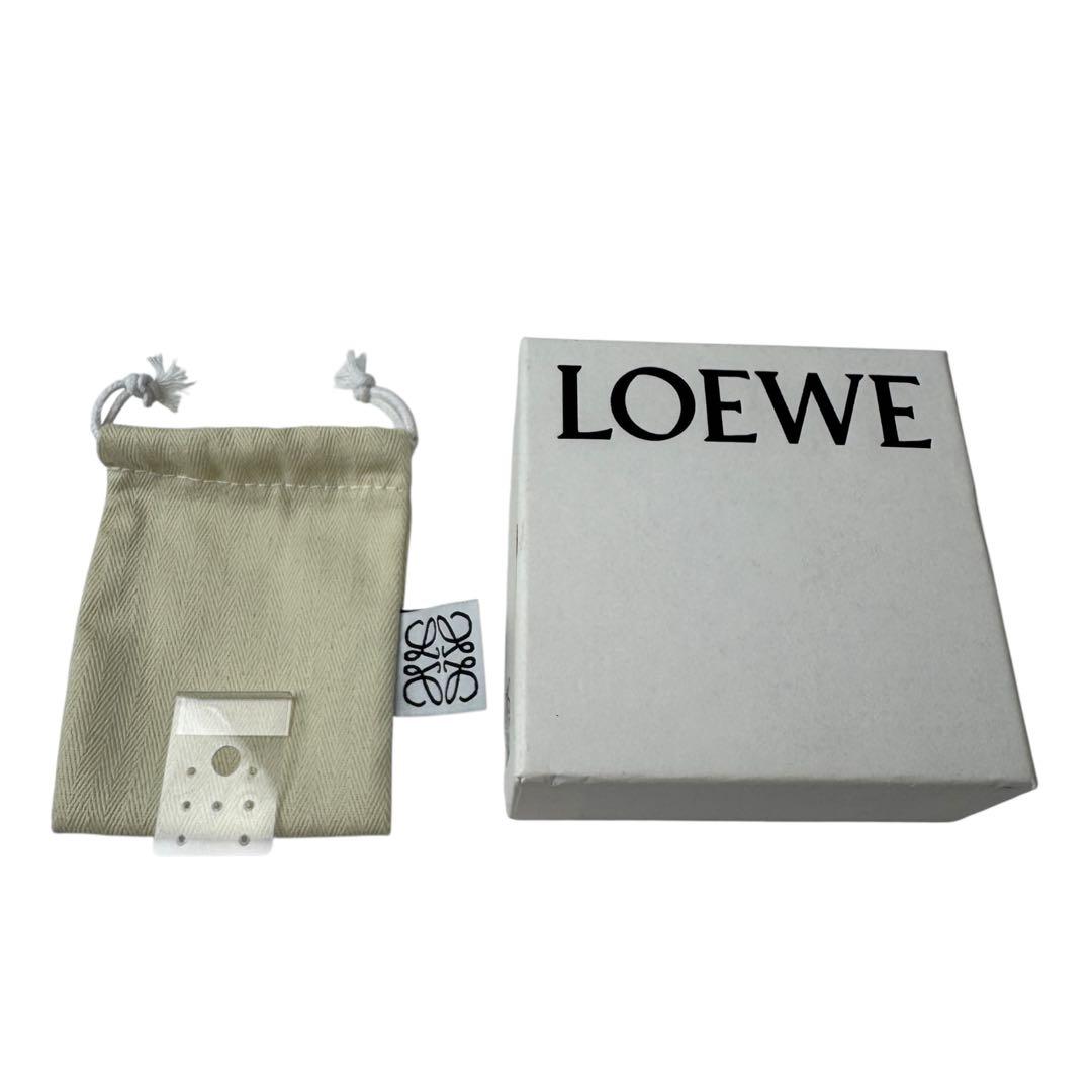 Loewe Anagram Pebble Stud Earrings Gold 925 — view 7
