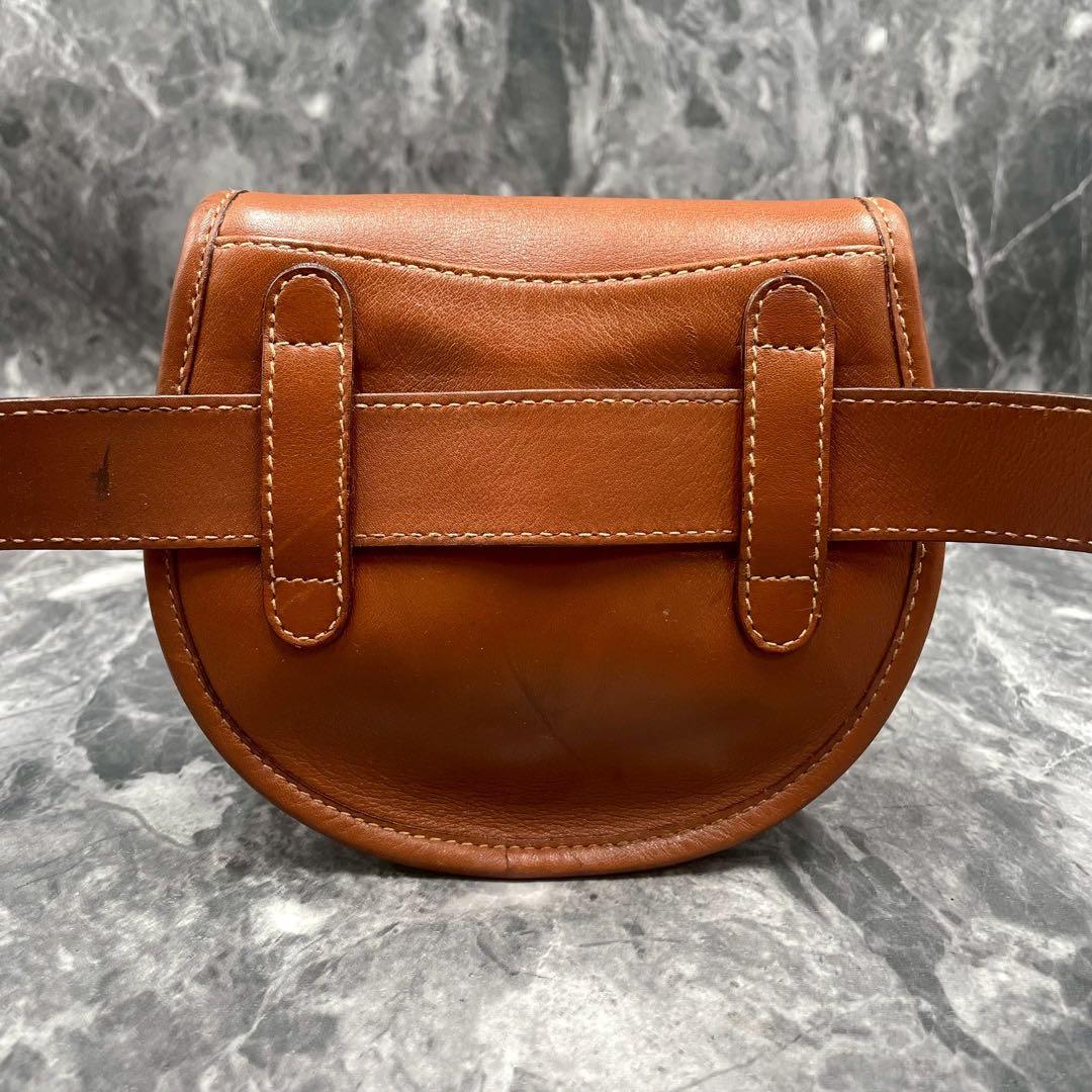 Gucci Belt Bag Horsebit Waist Brown Leather — view 3