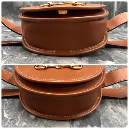 Gucci Belt Bag Horsebit Waist Brown Leather — view 8