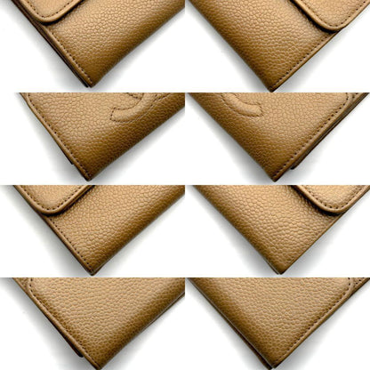 Chanel Wallet Coco Stitch Caviar Hook Trifold — view 9