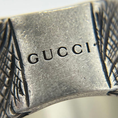 Gucci Arabesque Alphabet Ring S