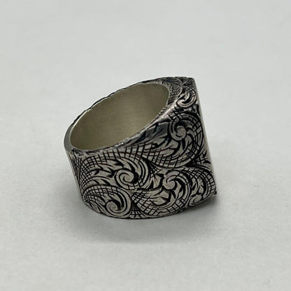 Gucci Arabesque Alphabet Ring S