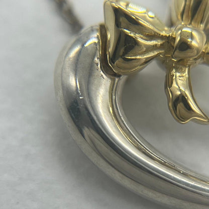 Tiffany & Co Heart Ribbon Necklace Combination — view 8