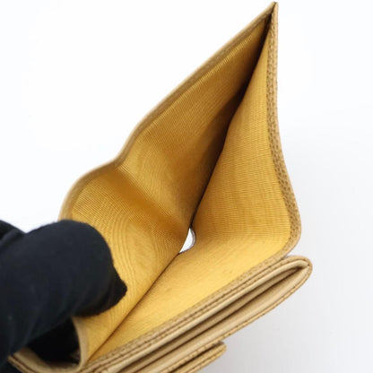 Chanel Caviar Leather CC Logo W-snap Trifold Wallet — view 7